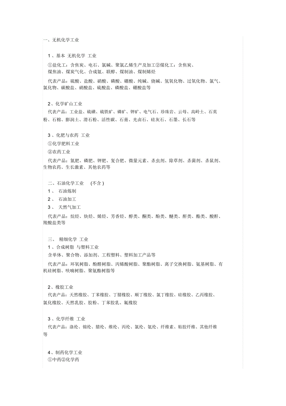 行业分类——化工_第1页