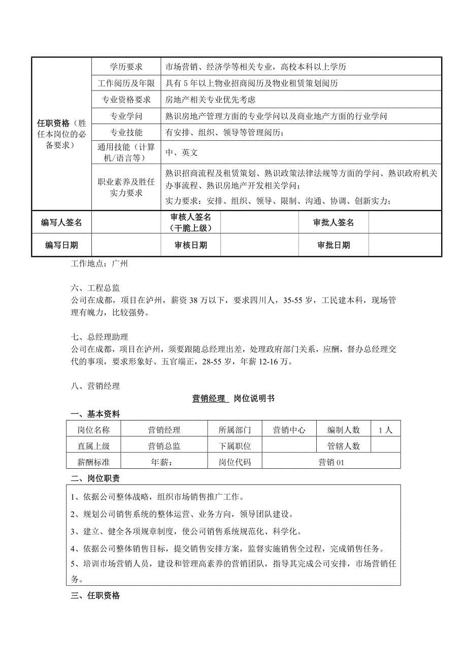 猎头招聘职位JD_第5页