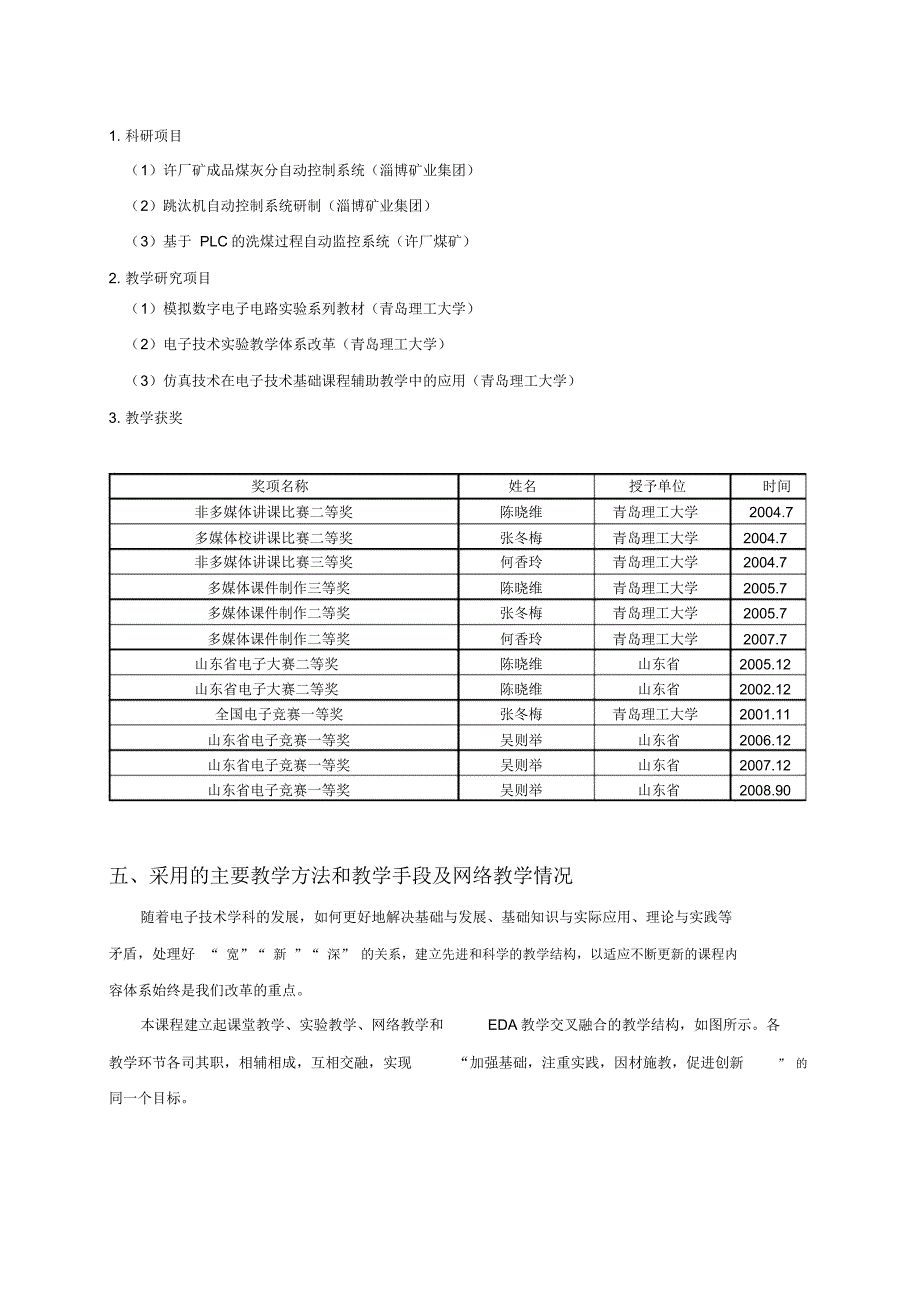 模拟电子技术基础精品课程综合说明材料_第2页