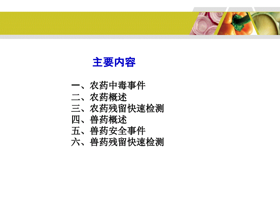 第4章食品中常见农药兽药残留的速测技术_第2页