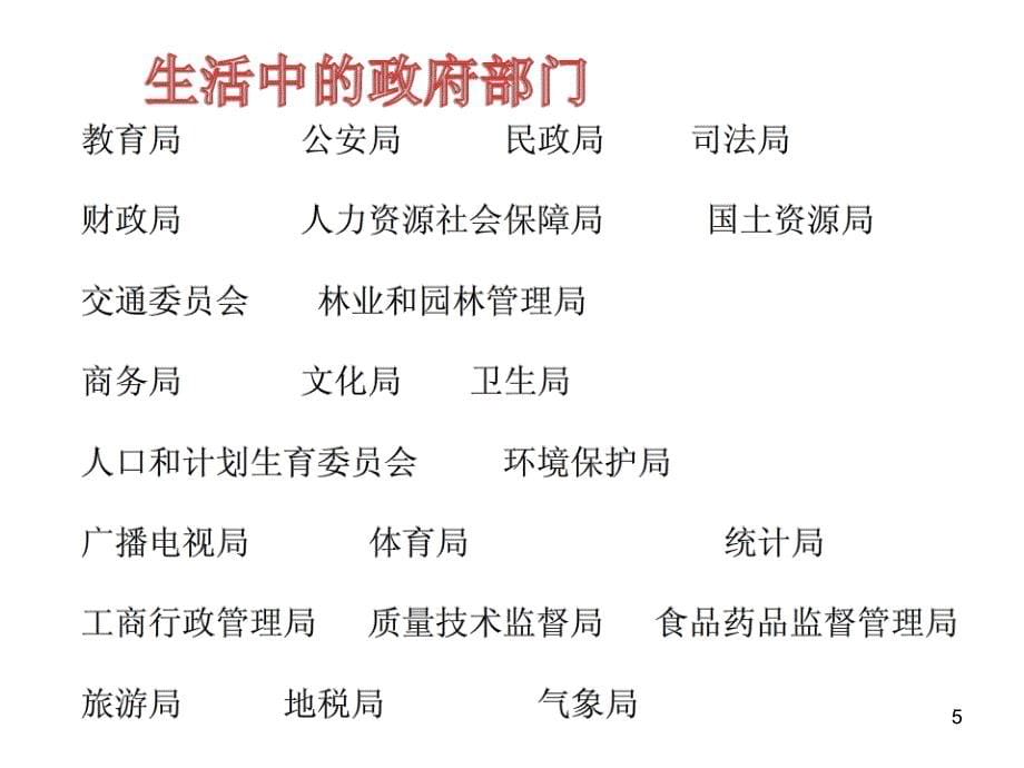 政府国家行政机关.课堂PPT_第5页