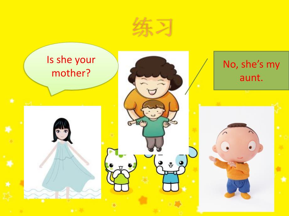 Unit 4 My Family Lesson 2 课件 3_第3页