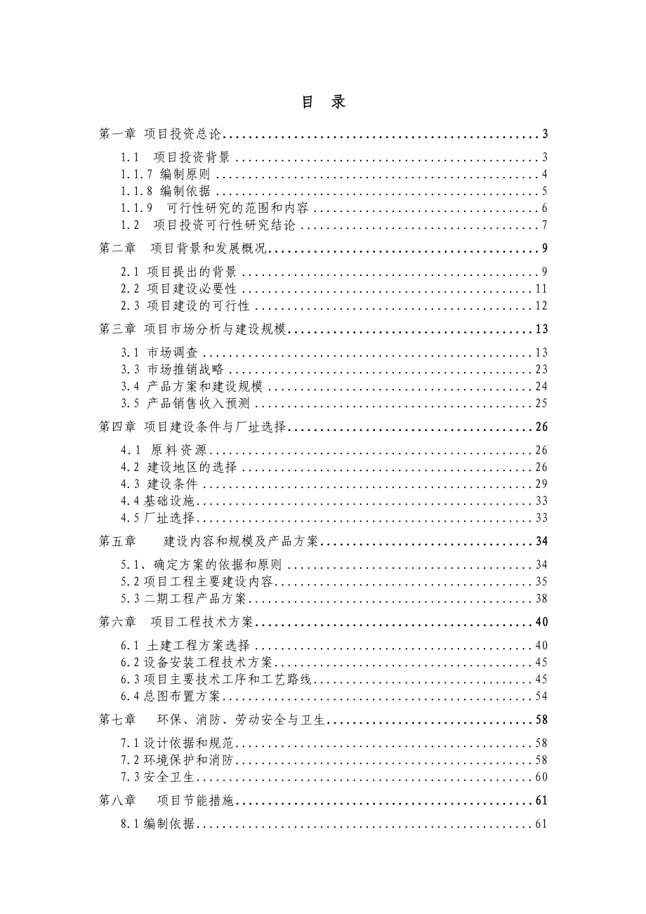 某能源公司锂离子动力电池项目可研报告_第1页