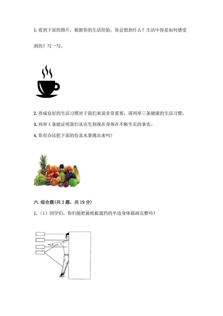 教科版二年级下册科学期末测试卷附参考答案(达标题).docx_第5页