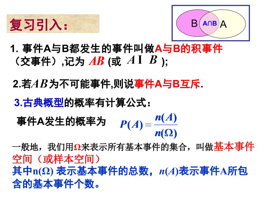 【数学】221《条件概率》课件（新人教A版选修2-3）_第2页