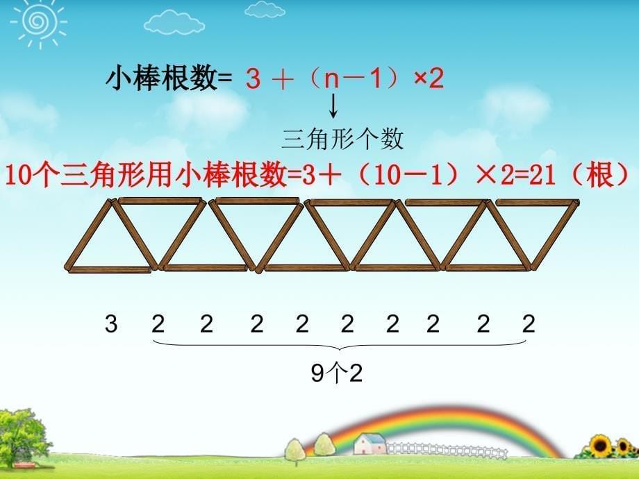 五年级上册数学数学好玩图形中的规律北师大版PPT)课件_第5页