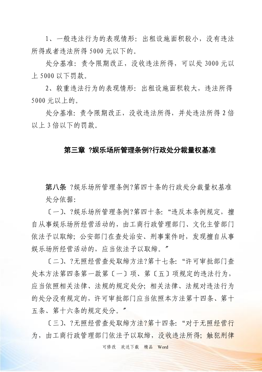 行政处罚裁量权基准_第3页