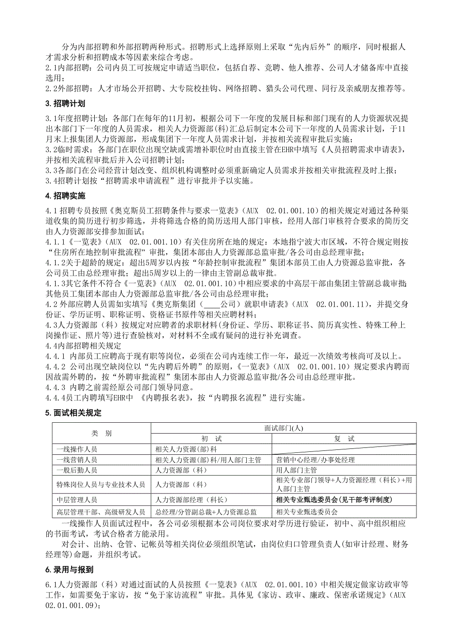 大型集团人力资源管理制度_第4页