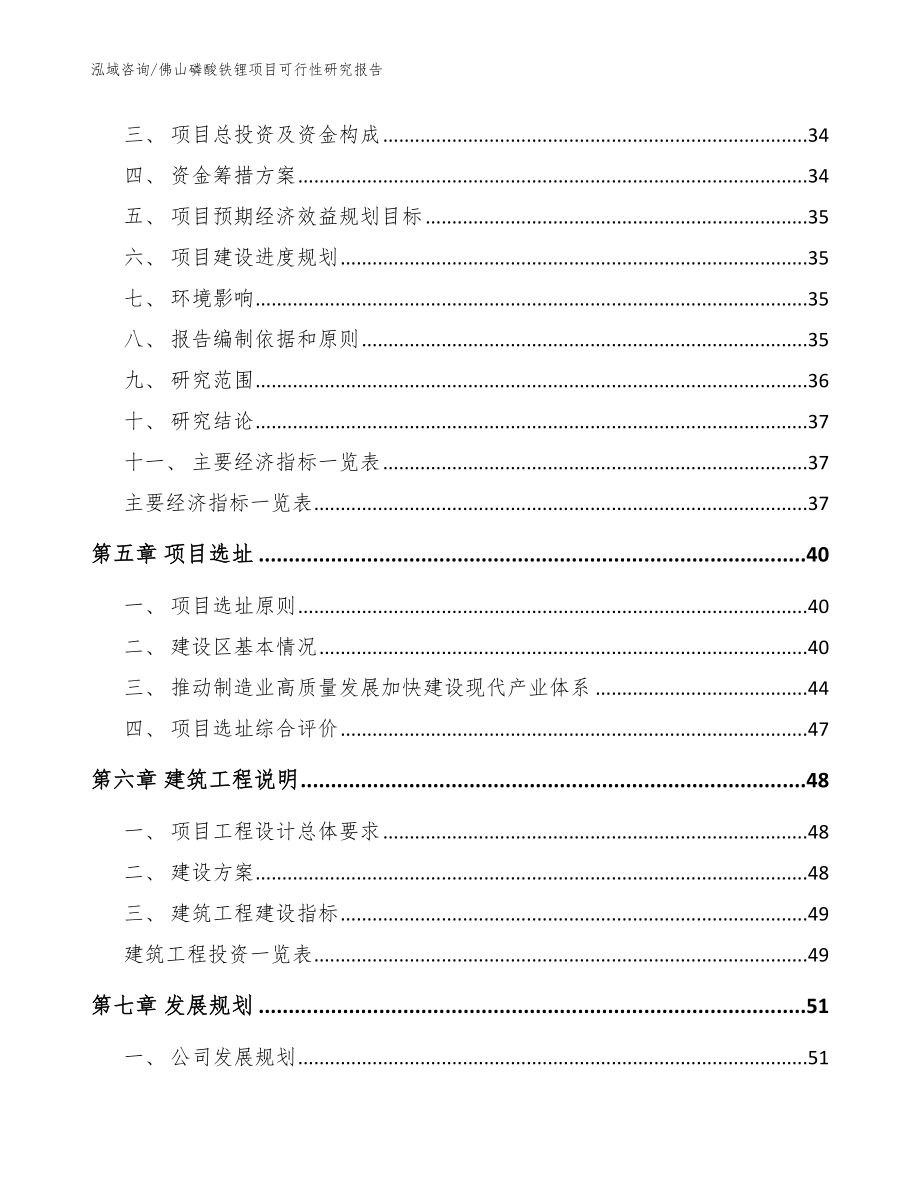 佛山磷酸铁锂项目可行性研究报告模板参考_第3页