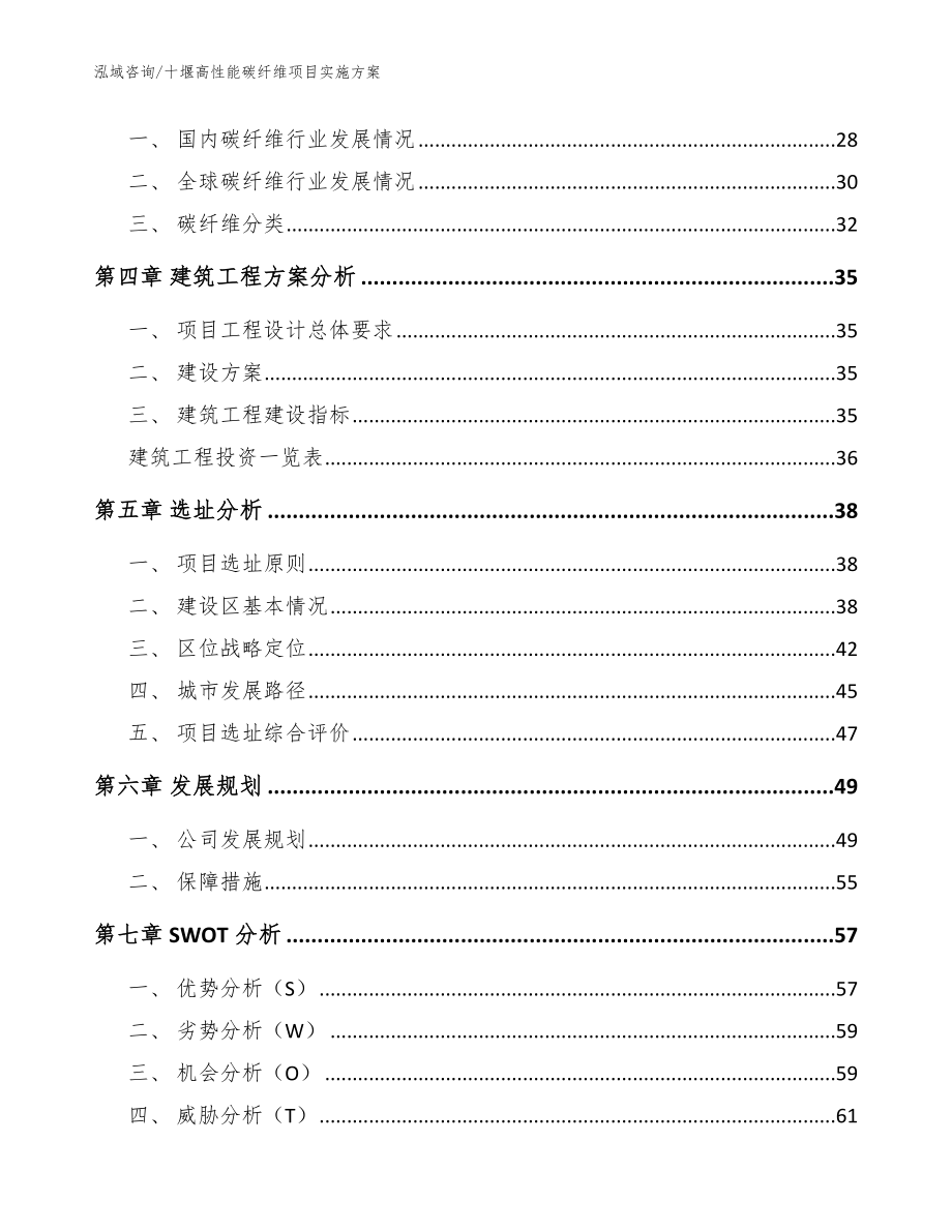 十堰高性能碳纤维项目实施方案范文_第3页