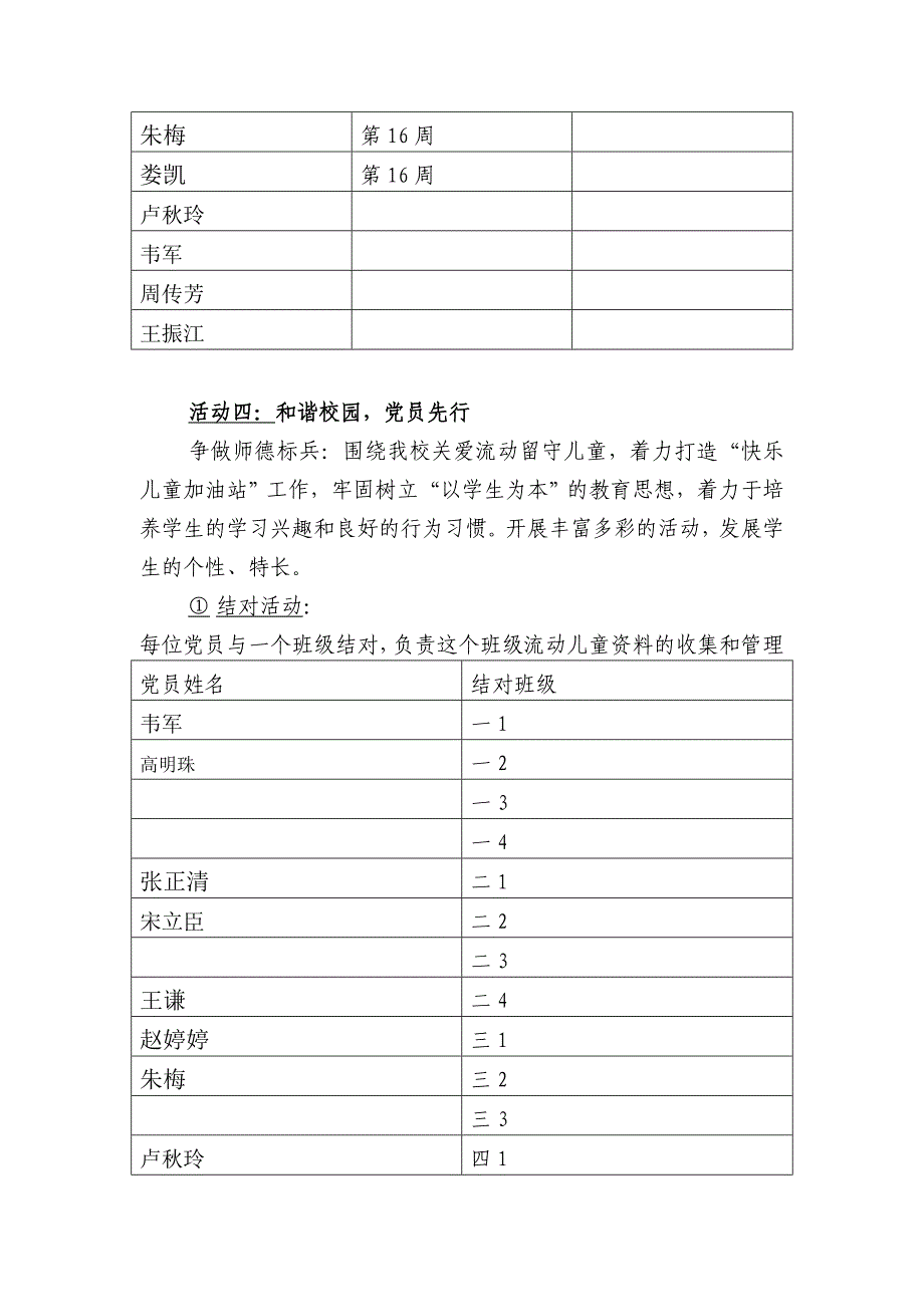 三亮三比三评活动实施方案_第4页