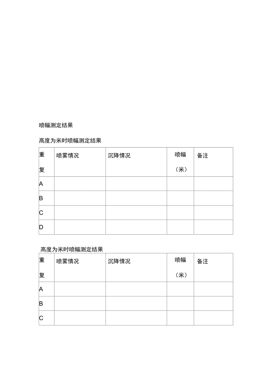 植保无人机喷幅简便测试和不同农药剂型喷雾试验_第4页