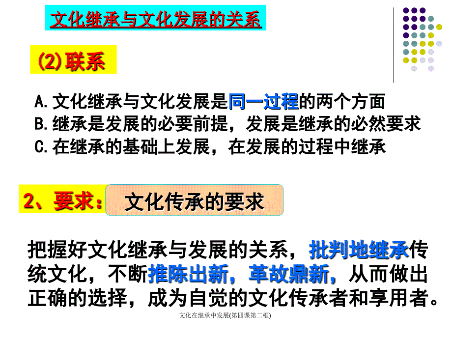 文化在继承中发展第四课第二框课件_第3页