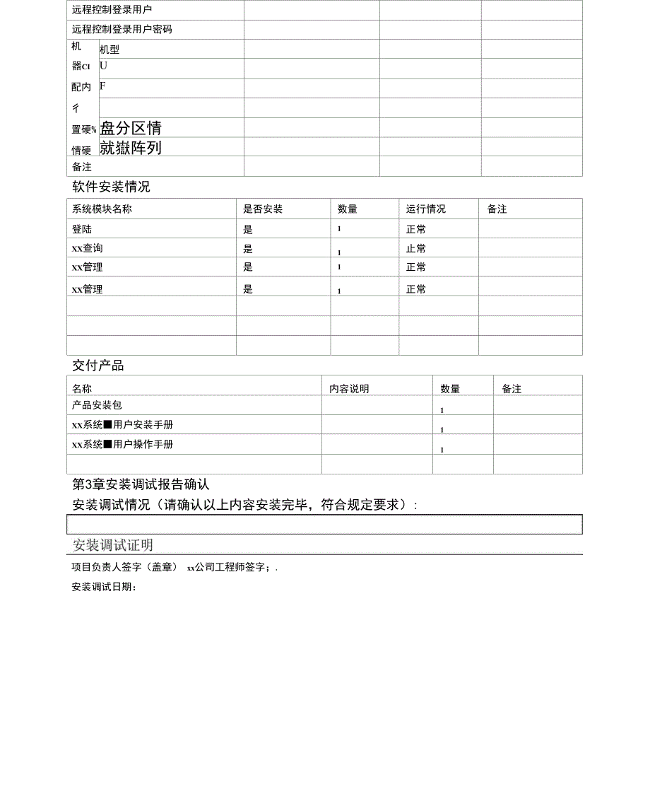 系统安装调试报告x_第3页