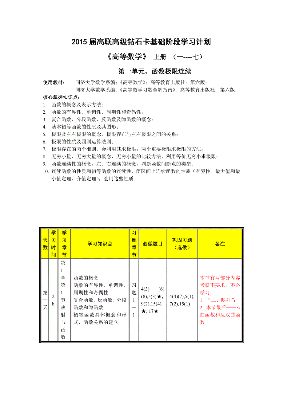 《高等数学》 上册(一--七).doc_第1页