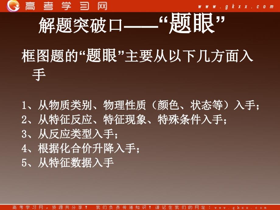 河北省邢台市临西一中高考化学第二轮专题复习无机推断题突破口课件_第1页