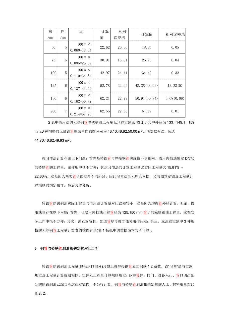 【最新精选】排水铸铁管及存水弯工程量计算的一些问题的探讨_第2页