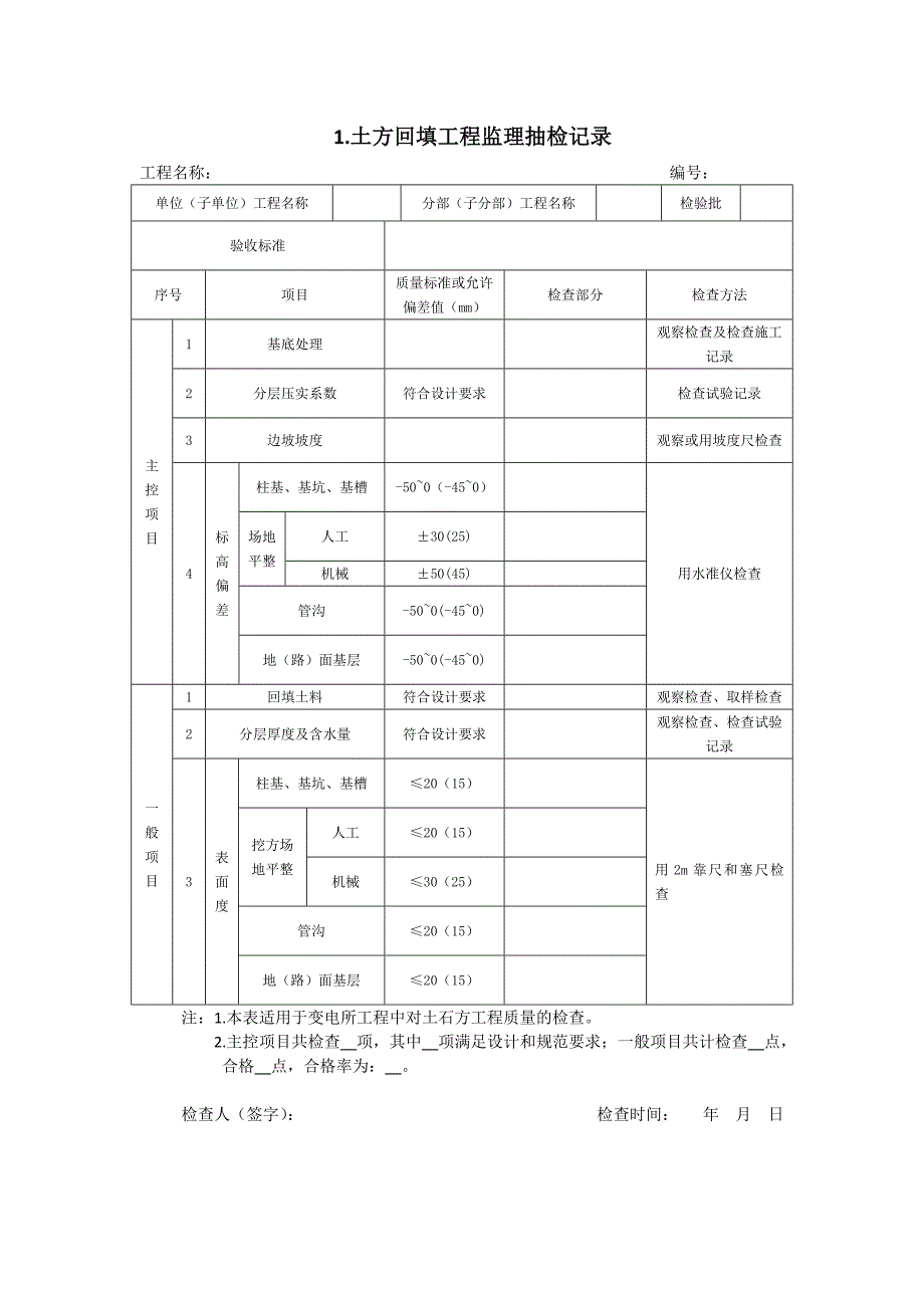 土建监理抽检记录_第2页