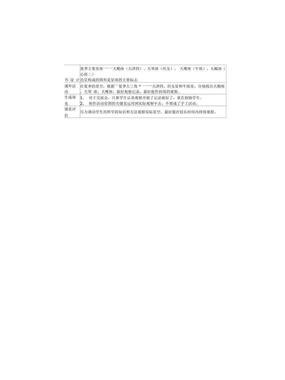 科学《在星空中(二)》教案(二篇)_第5页