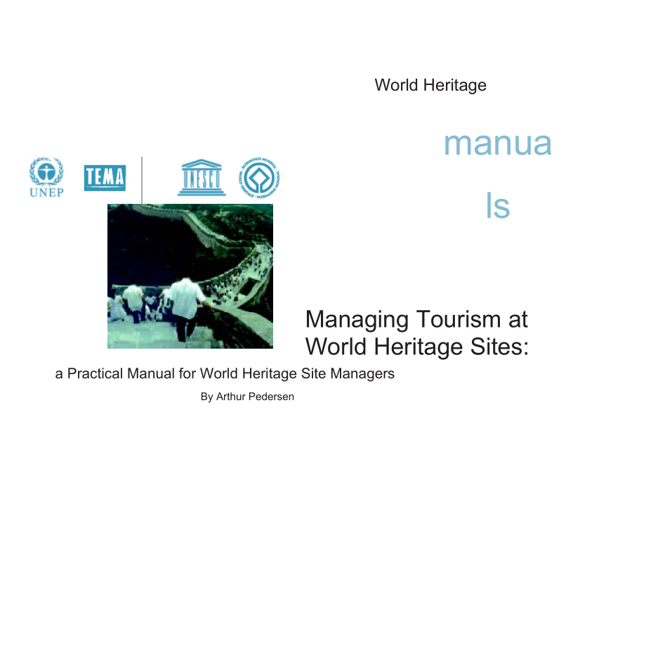 Managingtourismatworldheritagesites_第1页