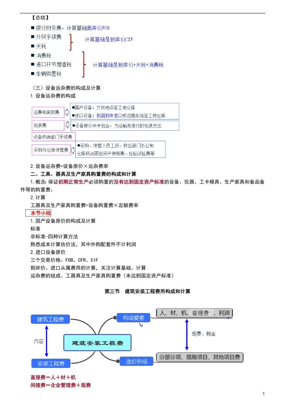 2022年造价工程师考试工程计价高频考点笔记.docx_第5页