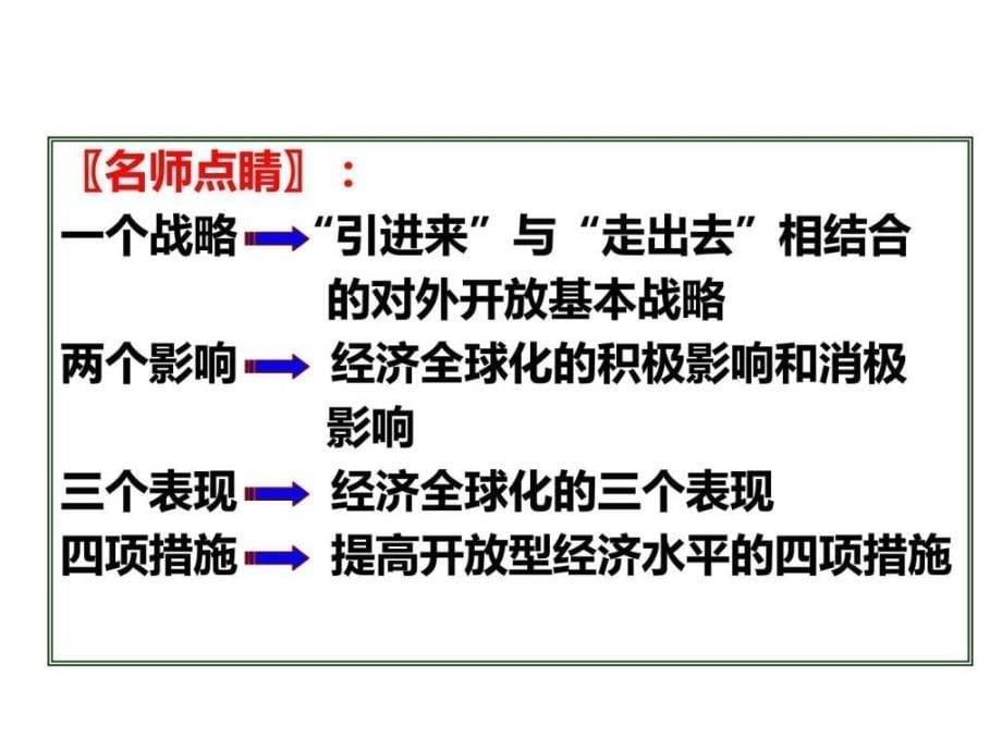 经济一轮复习-第十一课-经济全球化与对外开放_图文课件_第5页