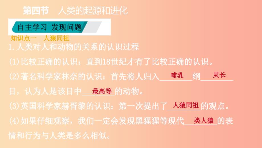 八年级生物上册 第十六章 第四节 人类的起源和进化课件 （新版）苏教版.ppt_第3页