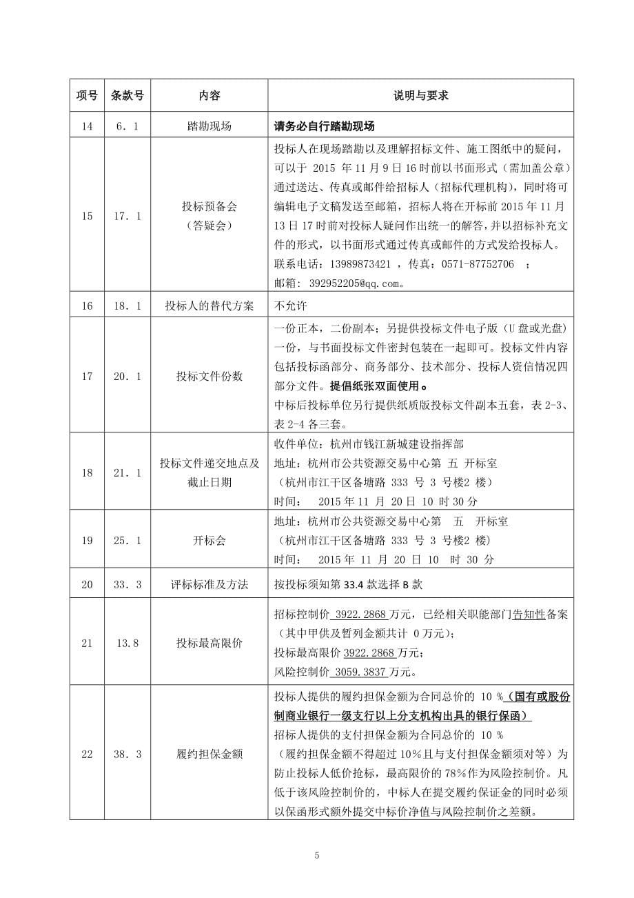 建设工程施工招标文件(DOC 142页)_第5页