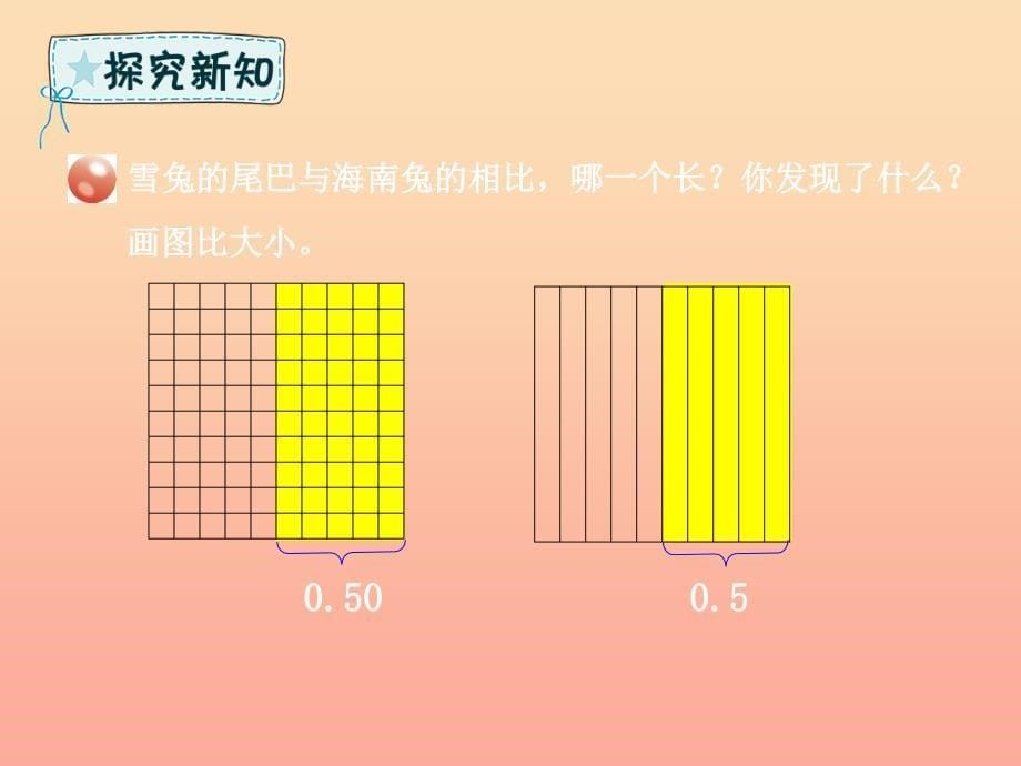 四年级数学下册第5章动物世界小数的意义和性质第4课时小数大小的比较课件青岛版六三制_第5页