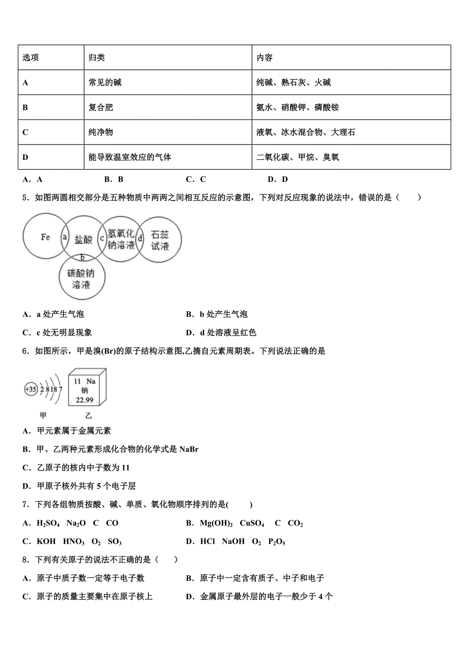 广东省广州市名校2023年中考冲刺卷化学试题含解析.doc_第2页