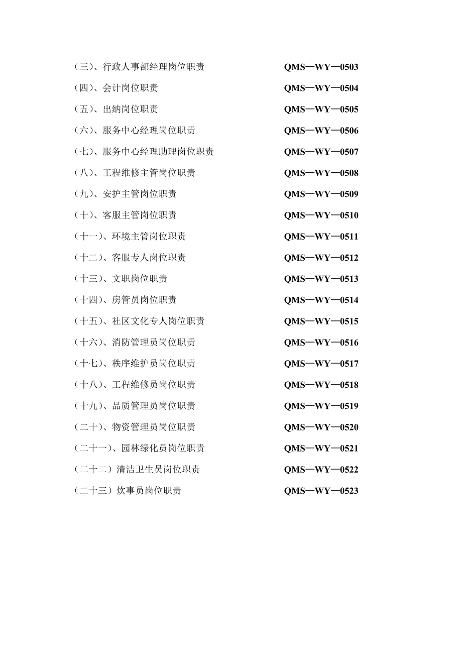 项目物业部管理制度_第3页