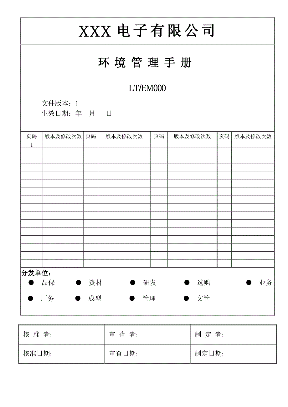 环境管理手册_第1页