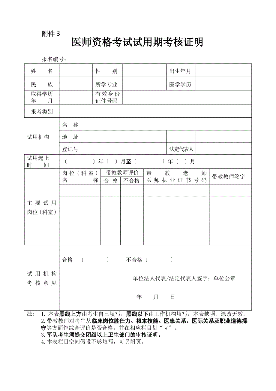 报考全国医师资格考试的考生需提交以下材料_第4页