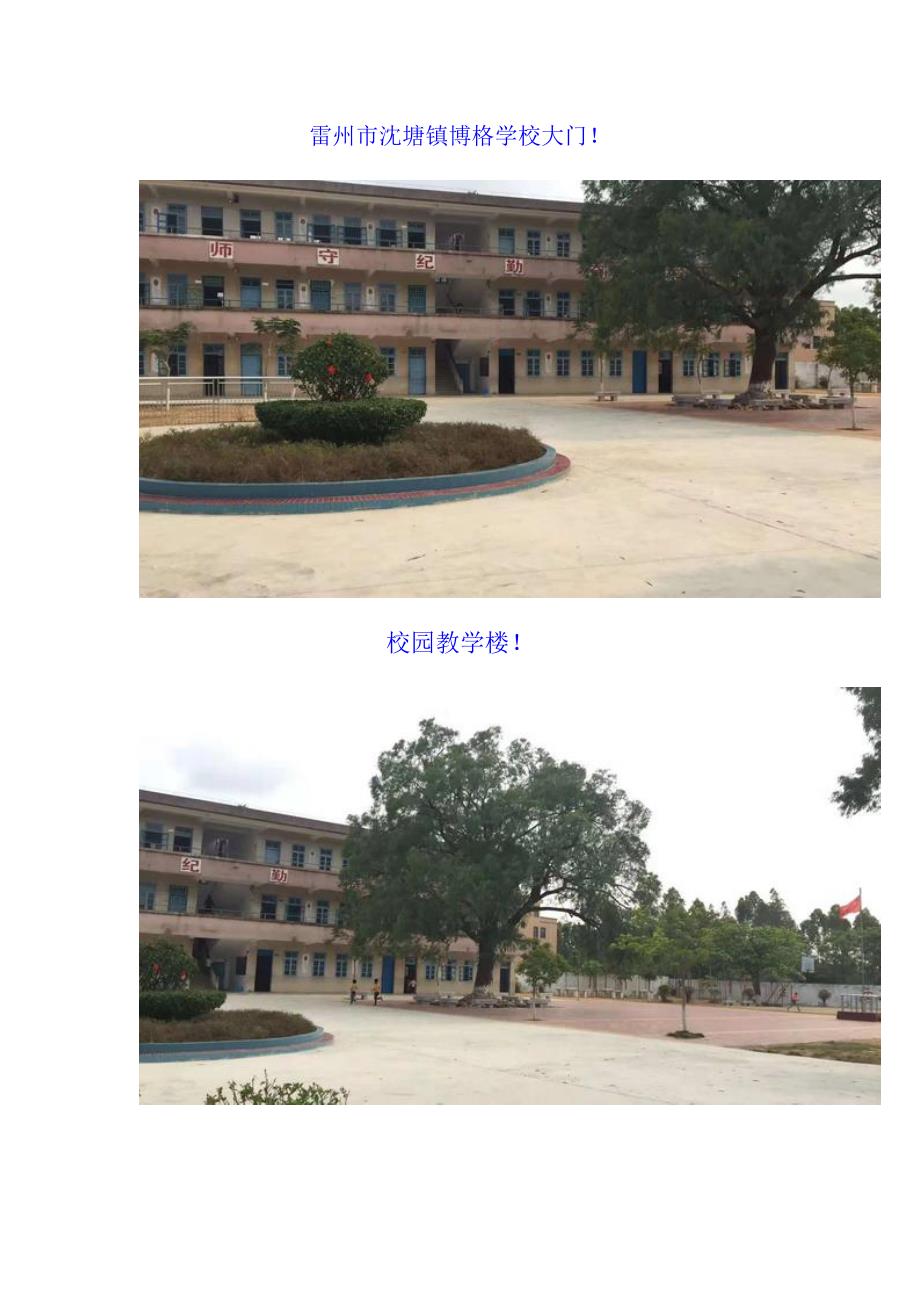 在雷州市沈塘镇还有一所这么好的小学你知道吗？_第2页