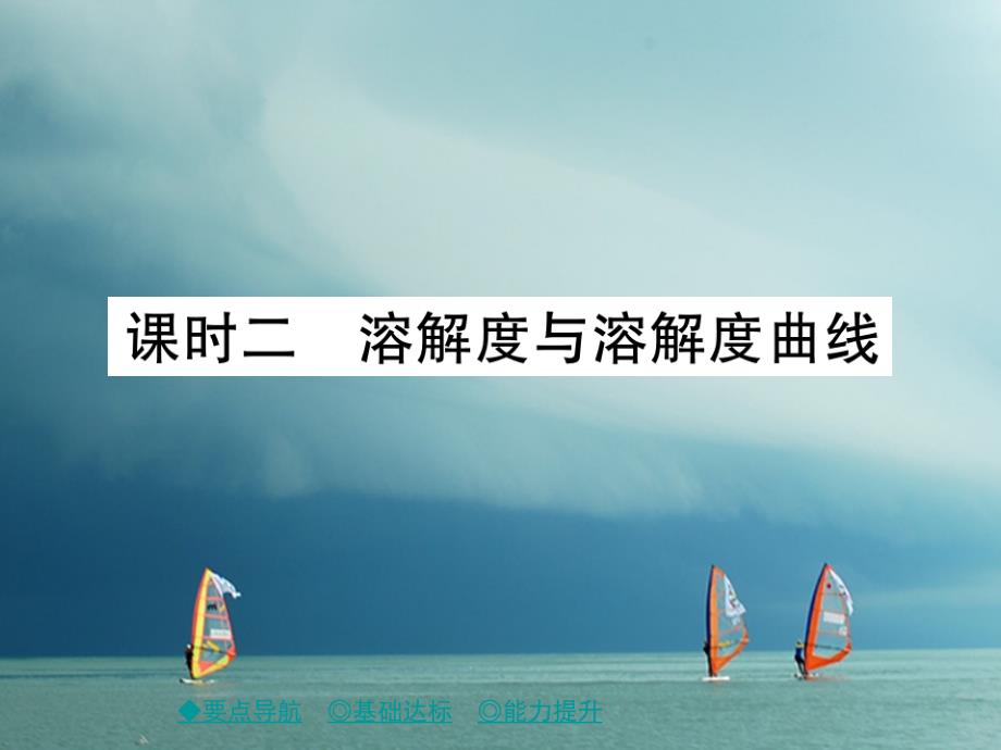 九年级化学下册 第9单元 溶液 课题2 溶解度（课时2）溶解度与溶解度曲线习题 （新版）新人教版_第1页