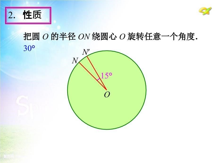 圆心角、弧、弦、弦心距关系_第5页