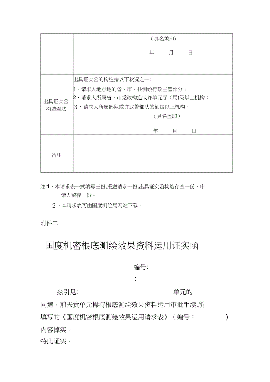 申请使用涉密基础测绘成果手续_第4页