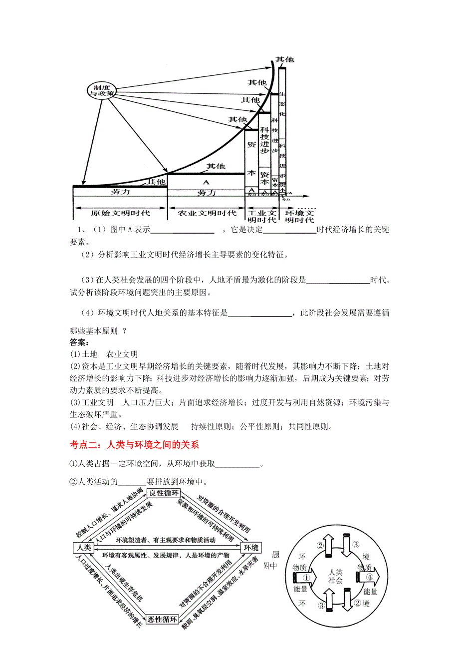 人类与地理环境的协调发展教案_第2页