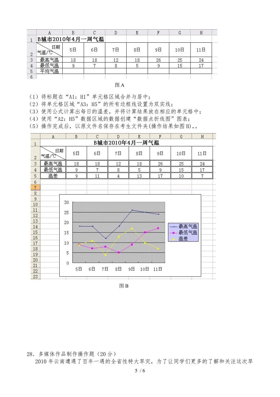 信息技术模拟试卷_第5页