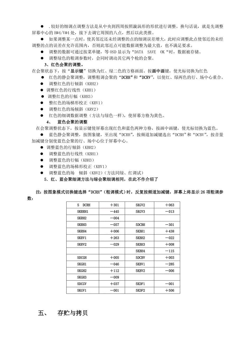 背投调试的资料.doc_第5页