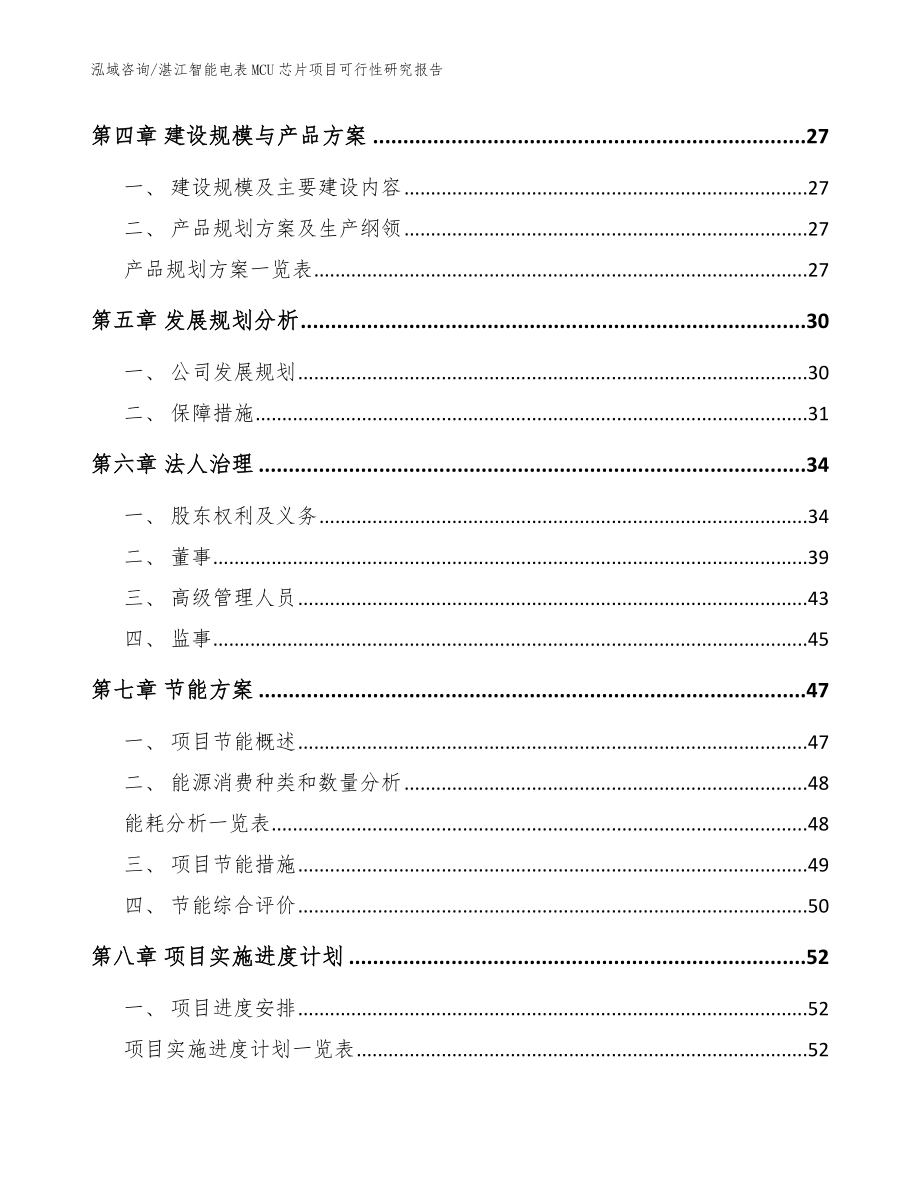 湛江智能电表MCU芯片项目可行性研究报告_范文模板_第2页