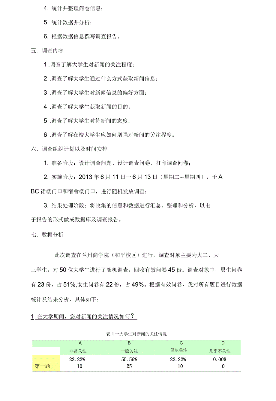 大学生对新闻关注度的调查报告概要_第3页