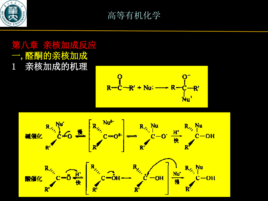 《羰基的亲核加成》PPT课件_第1页