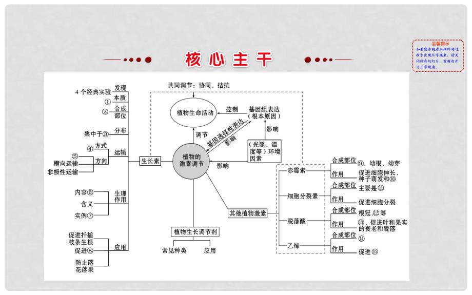 高三生物二轮复习 2.11 专题11 植物的激素调节课件_第3页