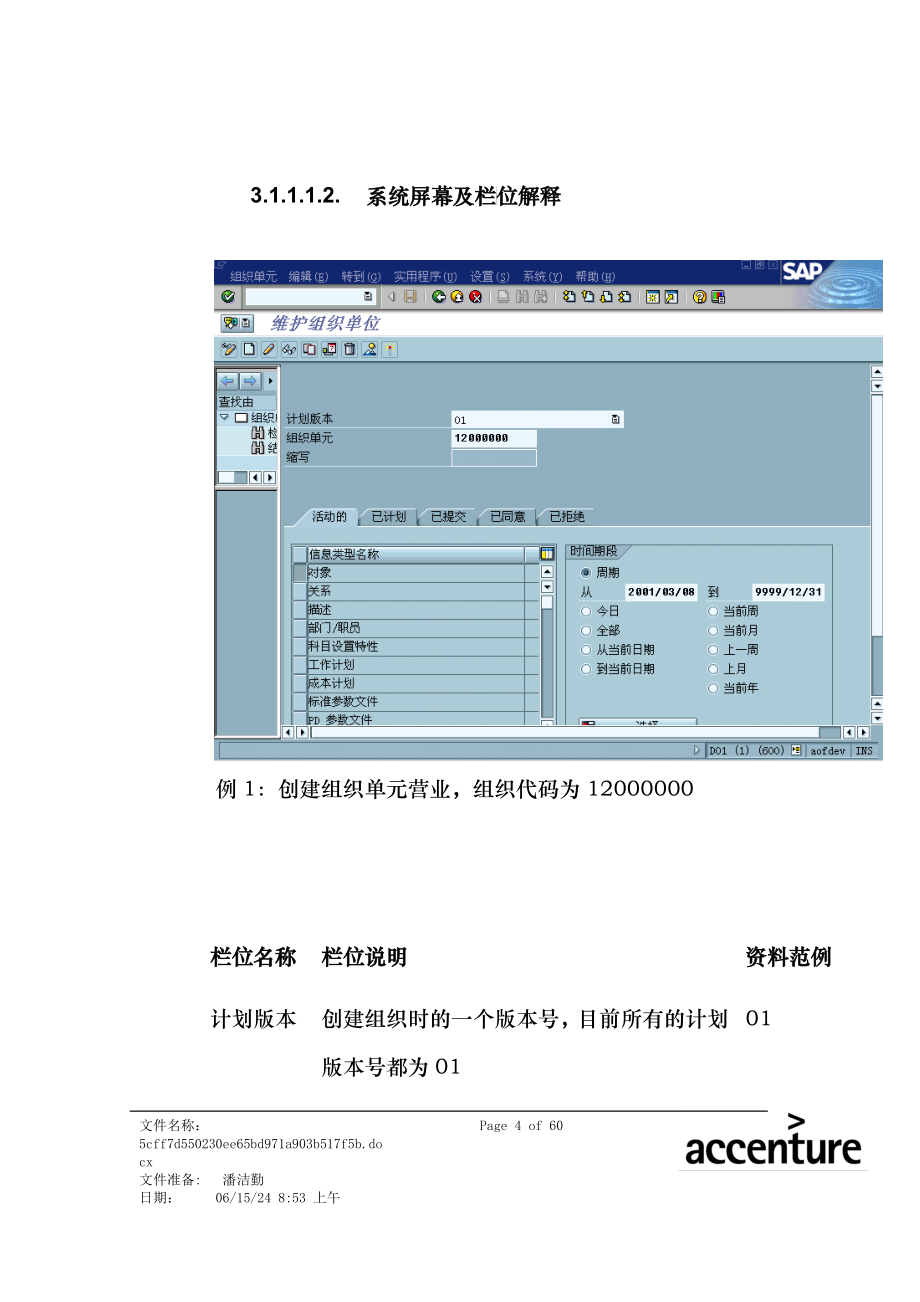 某家具公司SAP实施专案之组织架构调整流程_第4页