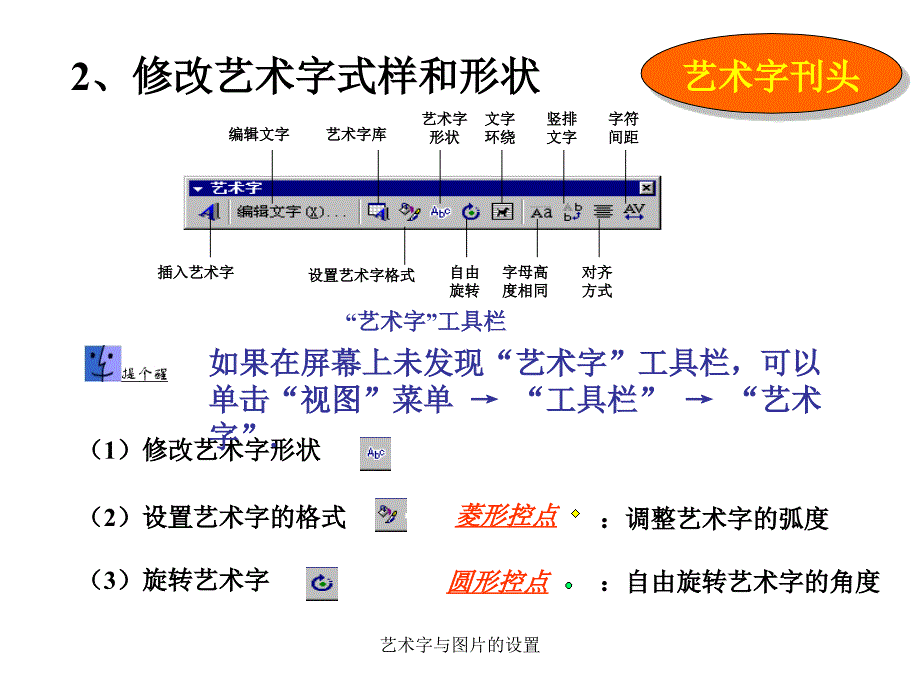 艺术字与图片的设置_第3页