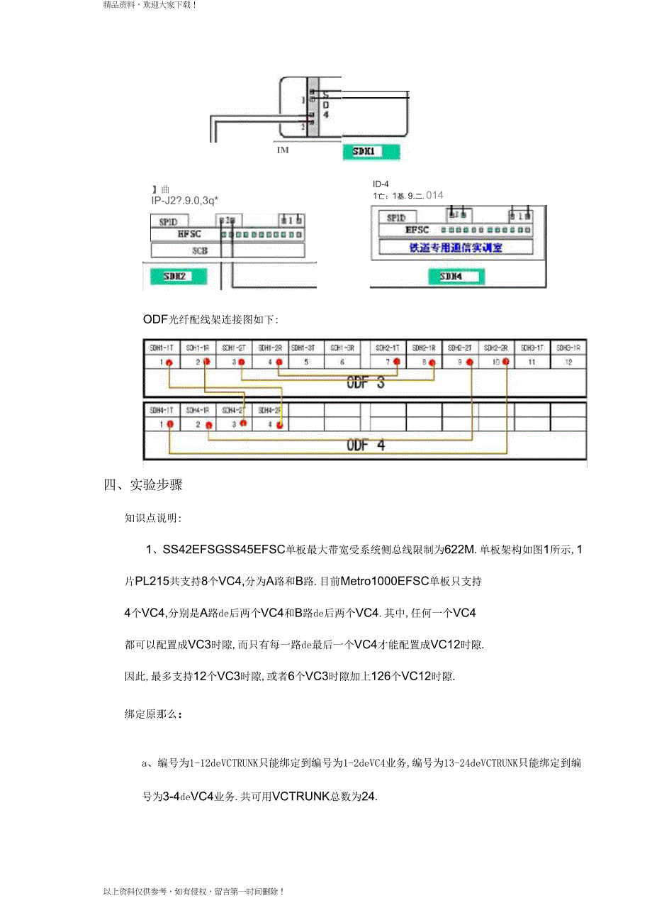 最新10试验SDH环形以太网业务配置实验汇总_第3页