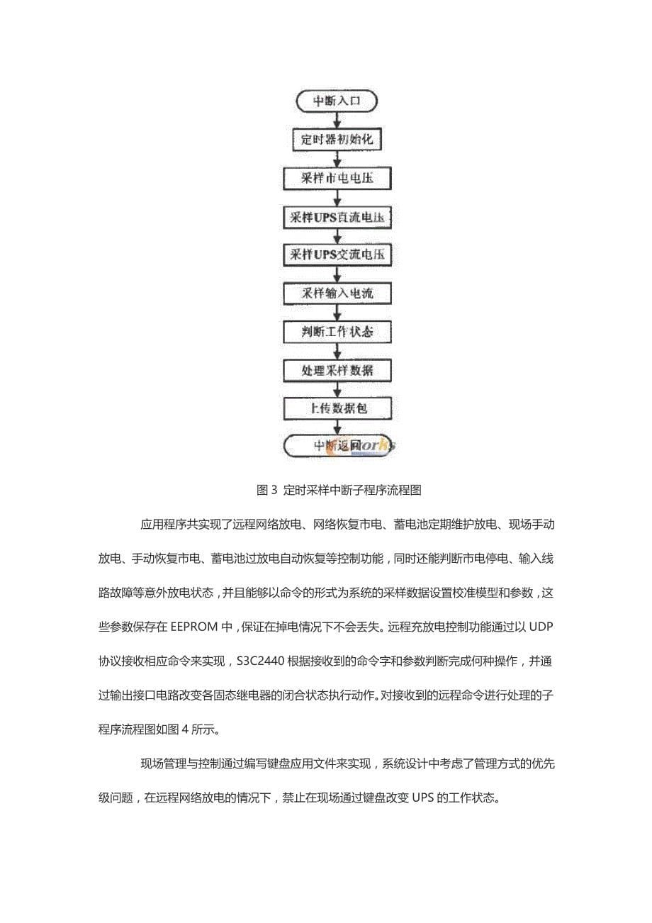 嵌入式UPS远程控制管理系统设计_第5页