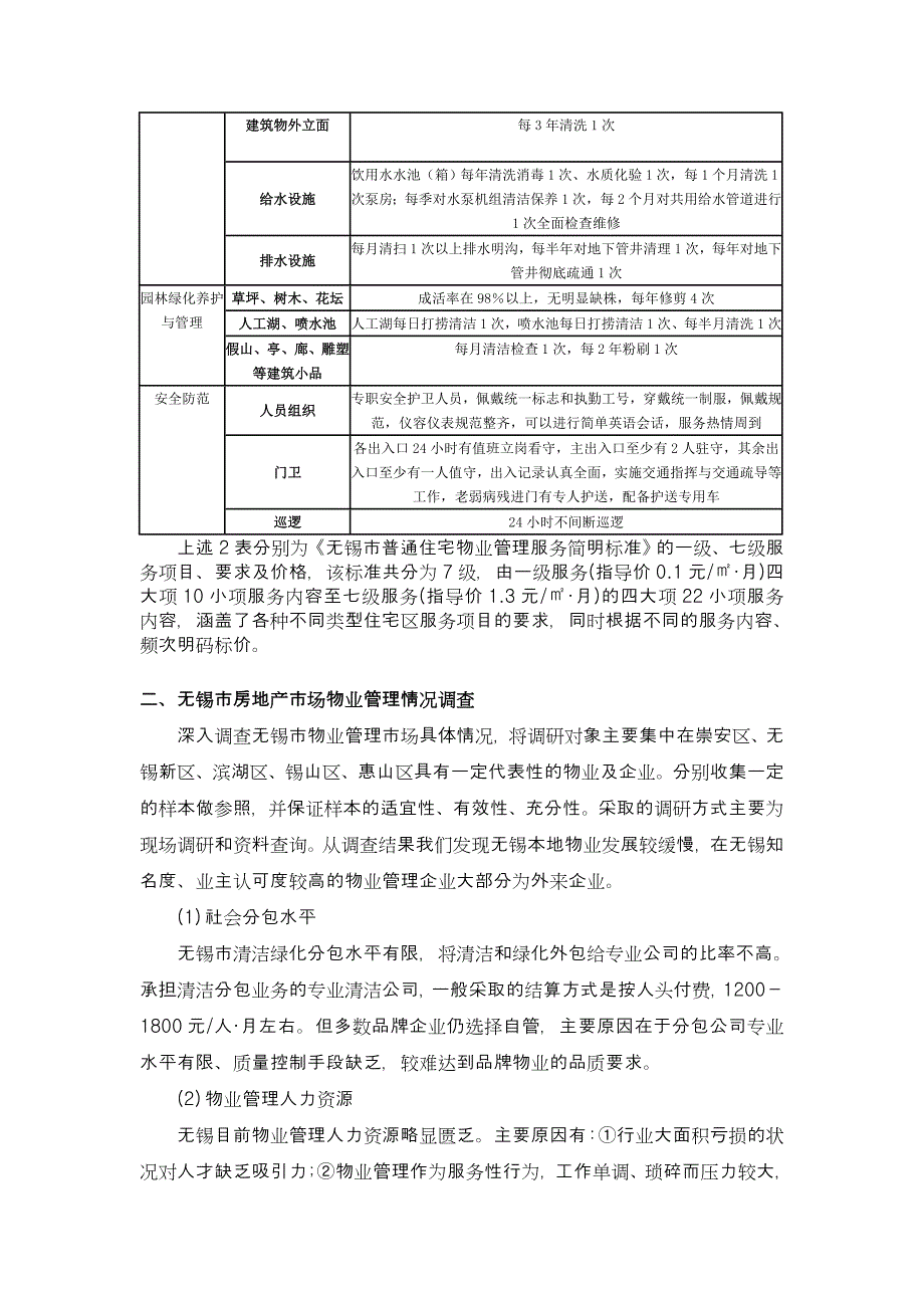 无锡市物业管理市场调研报告_第3页