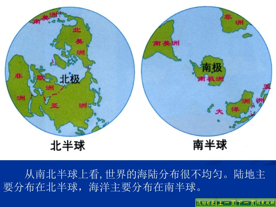 人教课标版初中地理七上第二章第一节大洲和大洋精品课件_第4页